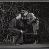 Jeremy Brett and James Mitchell in the stage production The Deputy