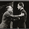 Jeremy Brett [right] and unidentified in the stage production The Deputy