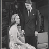 Sylvia Daneel and Paul Roebling in the stage production A Desert Incident