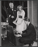 Walter Klavun, Sylvia Daneel and Paul Roebling in the stage production A Desert Incident