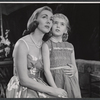 Sylvia Daneel and Mary Susan Locke in the stage production A Desert Incident