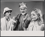 Jerry Dodge, Michael Kermoyan and Britt Swanson in the stage production The Desert Song