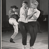 Ensemble dancers in rehearsal for the stage production Destry Rides Again