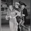 Dolores Gray, Andy Griffith, and Scott Brady in the stage production Destry Rides Again