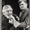 Robert Strauss and Barry Nelson in the stage production Detective Story