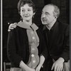 Tresa Hughes and Sam Levene in rehearsal for the stage production The Devil's Advocate