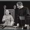 Boris Tumarin and Leo Genn in the stage production The Devil's Advocate