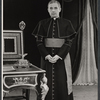 Leo Genn in the stage production The Devil's Advocate