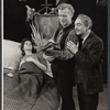 Tresa Hughes, Robert Mulhare, and Sam Levene in the stage production The Devil's Advocate
