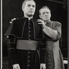 Leo Genn and Eduardo Ciannelli in the stage production The Devil's Advocate