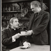 Leo Genn and Sam Levene in the stage production The Devil's Advocate