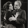 Tresa Hughes and Sam Levene in the stage production The Devil's Advocate