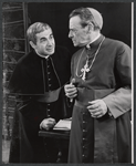 Leo Genn and Eduardo Ciannelli in the stage production The Devil's Advocate