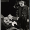 Eduardo Ciannelli, Leo Genn, and Sam Levene in the stage production The Devil's Advocate