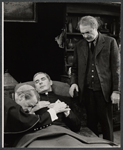 Eduardo Ciannelli, Leo Genn, and Sam Levene in the stage production The Devil's Advocate
