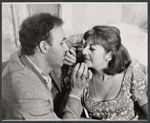 Gene Hackman and Tresa Hughes in the stage production Fragments