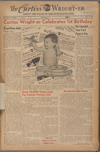 The Curtiss Wright-er; about the Buffalo plant production soldiers.