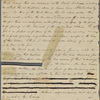 Journal, holograph leaf, mutilated. [June 11, 1855].