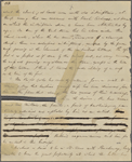Journal, holograph leaf, mutilated. [June 11, 1855].