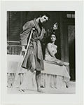 Keir Dullea and Elizabeth Ashley in the stage production Cat on a Hot Tin Roof.
