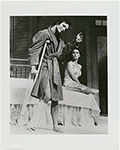 Keir Dullea and Elizabeth Ashley in the stage production Cat on a Hot Tin Roof