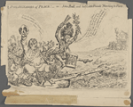Political amusements for young gentlemen, --or--The Old Brentford shuttlecock, between Old Sarum & the Temple of [?].