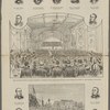 The Pan-Presbyterian council in session at Horticultural Hall, Philadelphia, with portraits of some of the prominent delegates.  Rev. John Jameson, Madrid, Spain ; Rev. John Albertyn, Cape Colony, South Africa ; Rev. Wm. Douglas Moffat, Edinburgh, Scotland ; Rev. A.F. Buscarlet, Lansanne, Switzerland ; Rev. J.I. Arrighi, Florence, Italy ; Rev. John Rutherven, Edinburgh, Scotland ; Rev. John Hanson, Antrim, Ireland. Obsequies of General Torbert. The procession passing up Broad Street, Philadelphia, last Wednesday.  Rev. Robert Howie, Glasgow, Scotland ; Rev. George Smith, Edinburgh, Scotland ; Rev. E.A. Thomson, Edinburgh, Scotland ; Rev. Allen Wright, Boggy Depot, Chictian Waters, I.T.