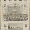The Pan-Presbyterian council in session at Horticultural Hall, Philadelphia, with portraits of some of the prominent delegates.  Rev. John Jameson, Madrid, Spain ; Rev. John Albertyn, Cape Colony, South Africa ; Rev. Wm. Douglas Moffat, Edinburgh, Scotland ; Rev. A.F. Buscarlet, Lansanne, Switzerland ; Rev. J.I. Arrighi, Florence, Italy ; Rev. John Rutherven, Edinburgh, Scotland ; Rev. John Hanson, Antrim, Ireland. Obsequies of General Torbert. The procession passing up Broad Street, Philadelphia, last Wednesday.  Rev. Robert Howie, Glasgow, Scotland ; Rev. George Smith, Edinburgh, Scotland ; Rev. E.A. Thomson, Edinburgh, Scotland ; Rev. Allen Wright, Boggy Depot, Chictian Waters, I.T.