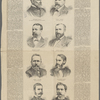 Home rule for Brooklyn. The men who are pledged to support Mayor Low in his efforts to secure local self-government. [From photographs by G.F.E. Pearsall, Gardner, Brady, Alva Pearsall, Rawson and Bolles, Brooklyn.] Benjamin F. Tracy, for justice supreme court, second district ; James L. Jensen, for county clerk ; Edward H. Hobbs, for surrogate ; David S. Arnott, for county treasurer ; Joseph C. Hacker, for city auditor ; Alexander Forman, for comptroller ; Albert G. McDonald, for judge of the city court of Brooklyn ; Colonel Richards, for register.