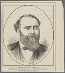 The late John F. Tracy, president of the Chicago and Northwestern Railroad. [from a photograph by O'Neil.]