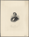 Lyman Tremain [signature]. Representative from New York at large. 
