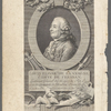 Louis Elisabth. de la Vergne, Comte de Tressan. Lieutenant Général des Armées du Roi, &c l'un des Quarante de l'Académie. Francsc. &c. Né au Mans le 5 Octbre. 1705. Mort à Paris le 1 Novbre. 1783.