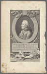 Louis Elisabth. de la Vergne, Comte de Tressan. Lieutenant Général des Armées du Roi, &c l'un des Quarante de l'Académie. Francsc. &c. Né au Mans le 5 Octbre. 1705. Mort à Paris le 1 Novbre. 1783.