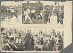 Throwing the hammer.  A false start.  The high leap.  The great Libel case in Paris--General Trochu in court. 