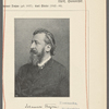 Johannes Trojan [signature]. Johannes Trojan. Photographie aus dem Jahre 1893.