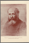 Reproduction of a portrait of Anthony Trollope by Samuel Laurence, in the National Portrait Gallery, London. 