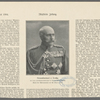 Generalleutnant v. Trotha, der neue Oberkommandierende in Deutsch=Südwestafrika. Nach einer Photographie von M. Bätz in Trier.