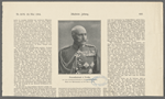 Generalleutnant v. Trotha, der neue Oberkommandierende in Deutsch=Südwestafrika. Nach einer Photographie von M. Bätz in Trier.