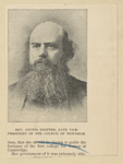 Rev. Coutts Trotter, late vice president of the Council of Newnham. 