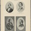When editor of the Boston "Sentinel." Age 21. 1849.  At the publication of "Ironthorpe." Age 27. 1855.  The year before the publication of "The drummer-boy." Age 34. 1862.  At the publication of "The three scouts." Age 37. 1865.