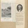 J.T. Trowbridge's birthplace. The cabin of his early years in the then backwoods of New York State, near Rochester. From "My own story," by J.T. Trowbridge. Houghton, Mirfflin & Co. / Charles Copeland.  J.T. Trowbridge.