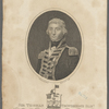Sir Thomas Trowbridge Bart. Rear Admiral of the White Squadron.