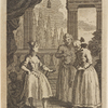 Gulliver presented to the Queen of Babilary