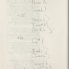 Script - Annotated copy with blocking notes, undated