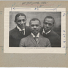 Composers Bob Cole, James Weldon Johnson and J. Rosamond Johnson