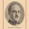 Image of Irwin S. Chanin from a page in the souvenir program for Chanin's Royale Theatre for its dedication