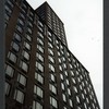 Block 100: North End Avenue between Chambers Street and Warren Street (east side)