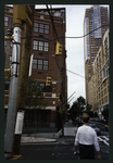 Block 100: West Street between Warren Street and Chambers Street (west side)