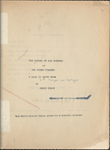 The singer of his sorrows; or, The hired fiancee. A play in three acts [with prologue and epilogue]