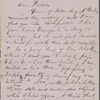 Fields, [James T.], ALS to. May 25, 1863. [Previously May 28, 1863.]